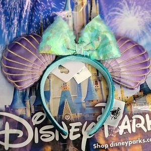 BNWT Disney Little Mermaid Minnie Ears
